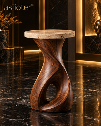 asiioter™ Noura Organic Sculptural Side Table