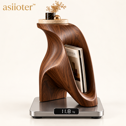 asiioter™ Orien Organic Sculptural Lounge Stool