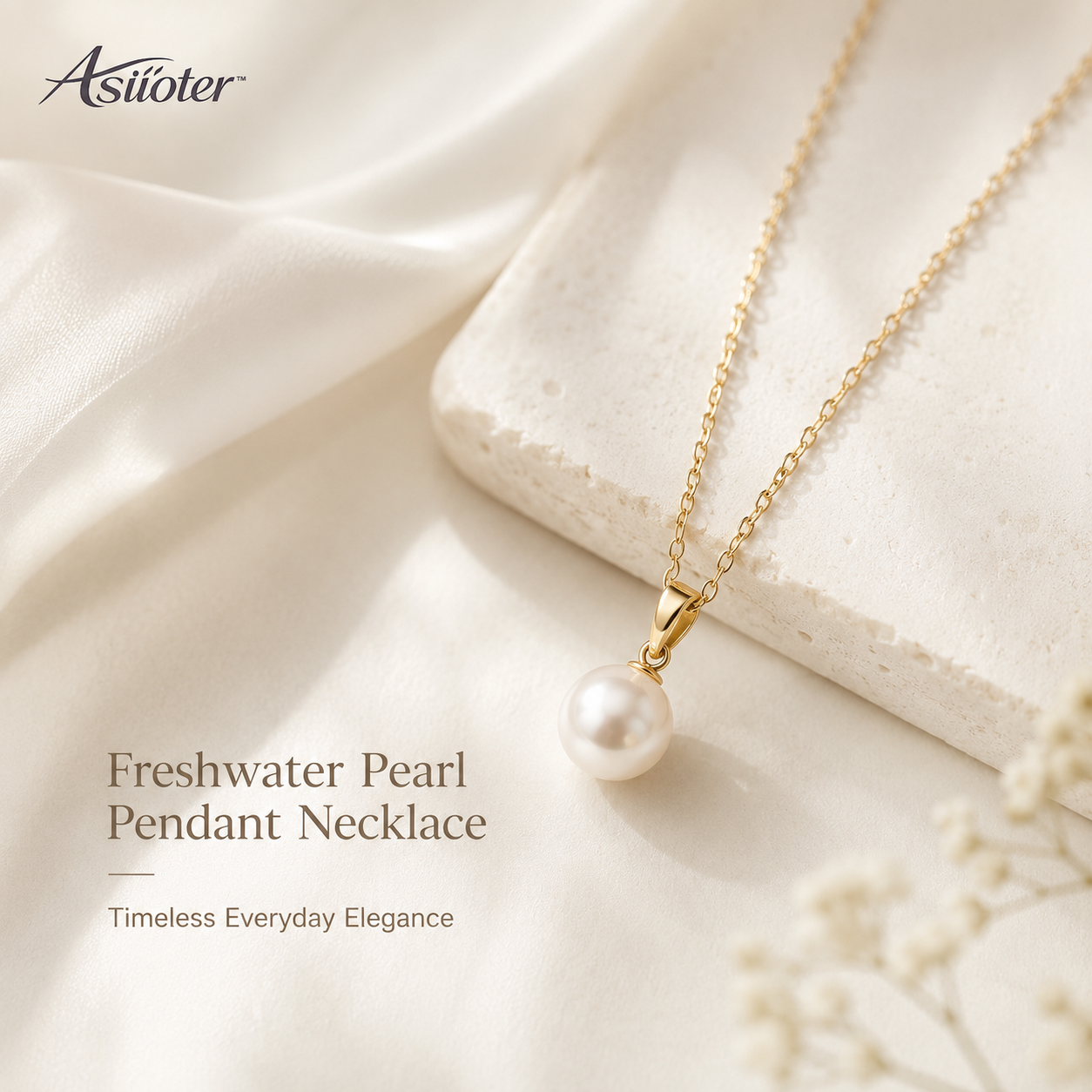 𝒂𝒔𝒊𝒊𝒐𝒕𝒆𝒓™ Freshwater Pearl Pendant Necklace